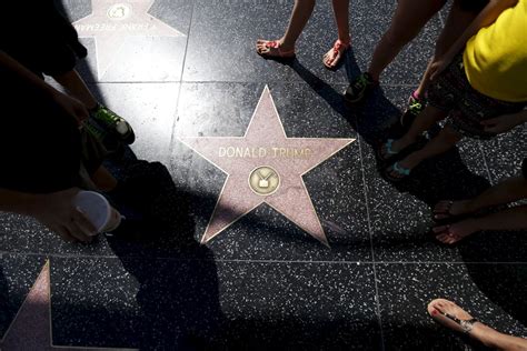 Petition calls for removal of Trump’s star from Walk of Fame